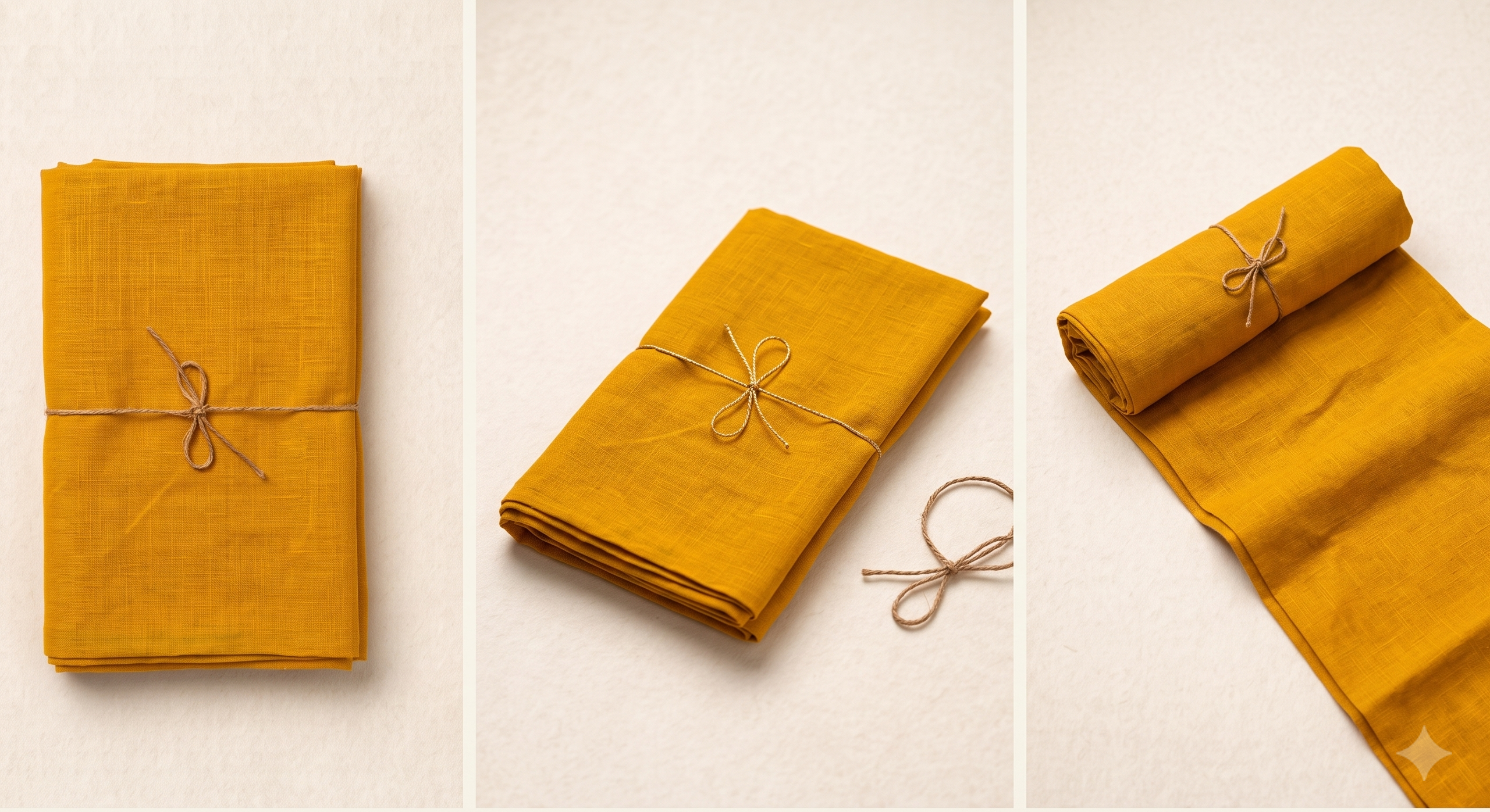 Authentic Traditional Cloth Manjakkodi — Auspicious Yellow Onam Blessing Cloth
