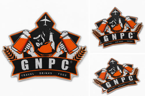 GNPC 3D Domed Epoxy Reflective Universal Sticker